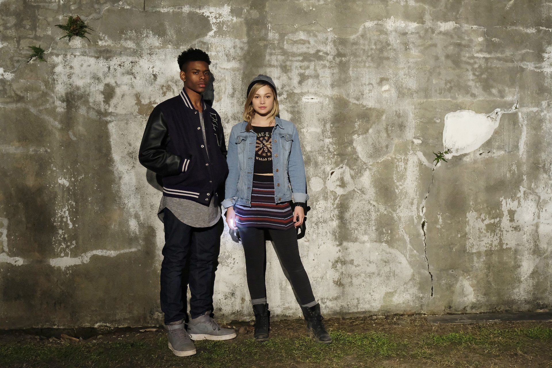 Download Aubrey Joseph Olivia Holt TV Show Cloak & Dagger Image