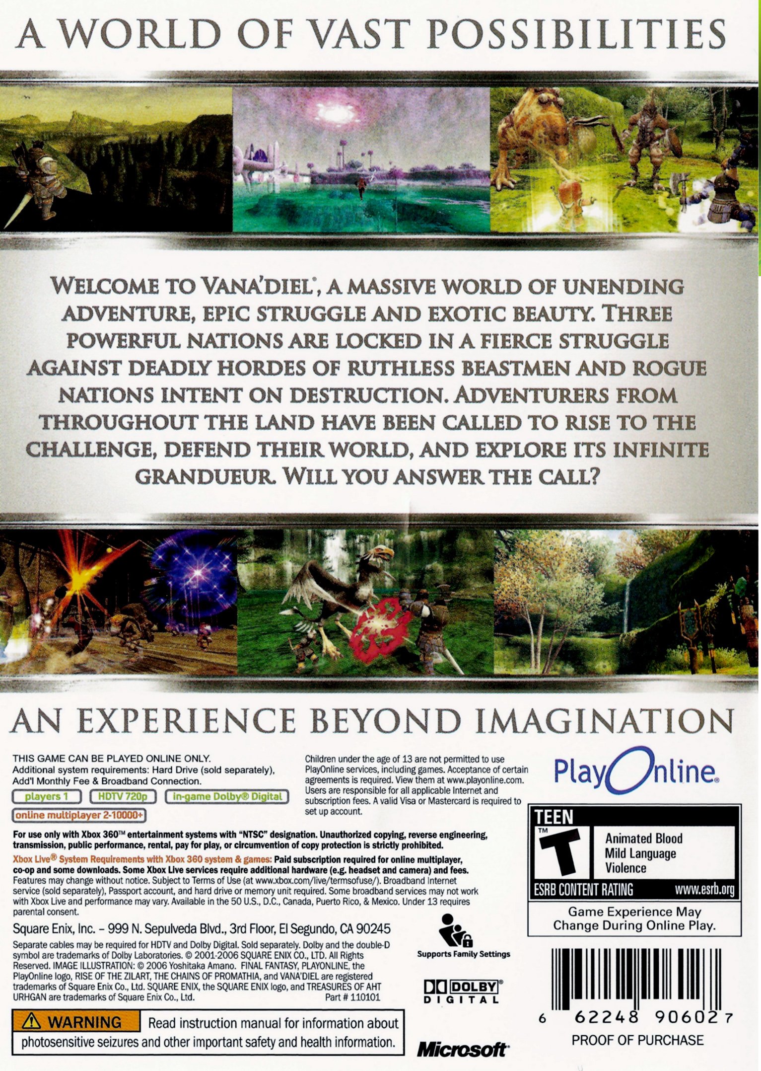 video game Final Fantasy XI Image