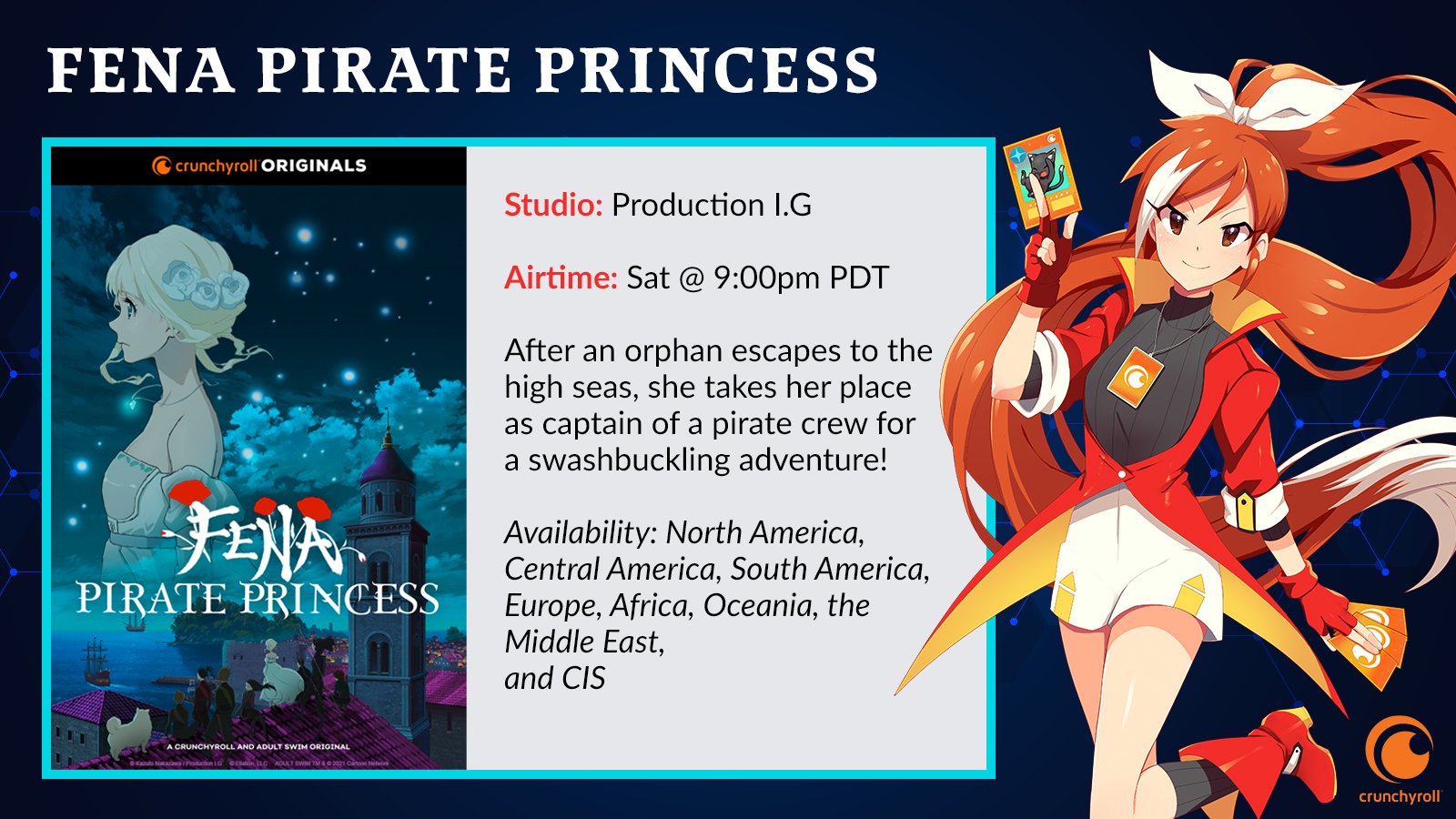 Fena: Pirate Princess  A Crunchyroll and Adult Swim Production