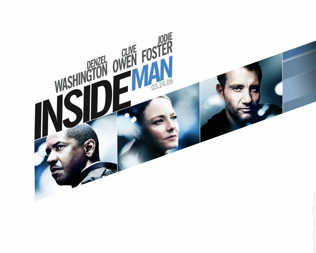 Jodie Foster Clive Owen Denzel Washington movie inside man Image