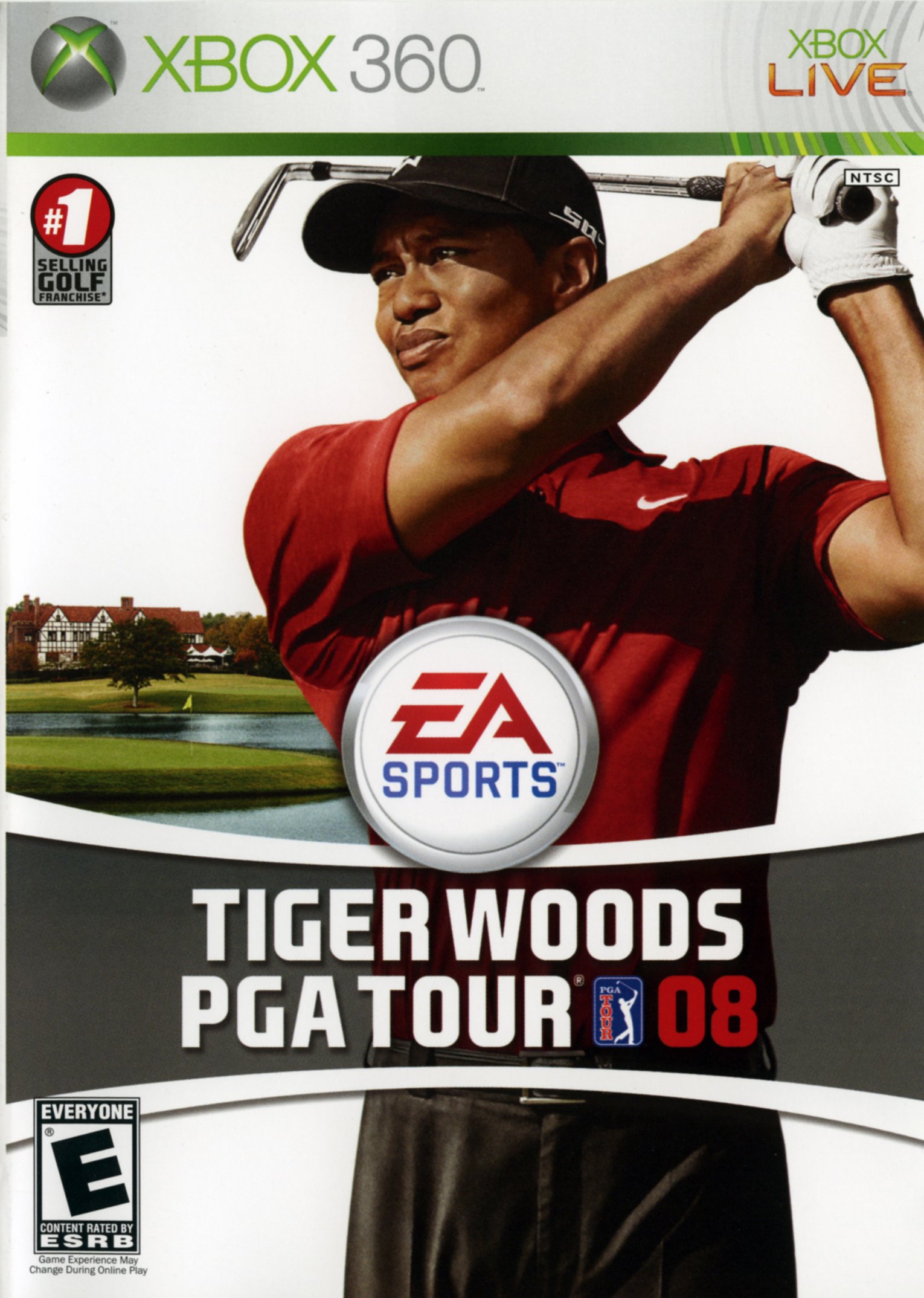 video game Tiger Woods PGA Tour 08 Image