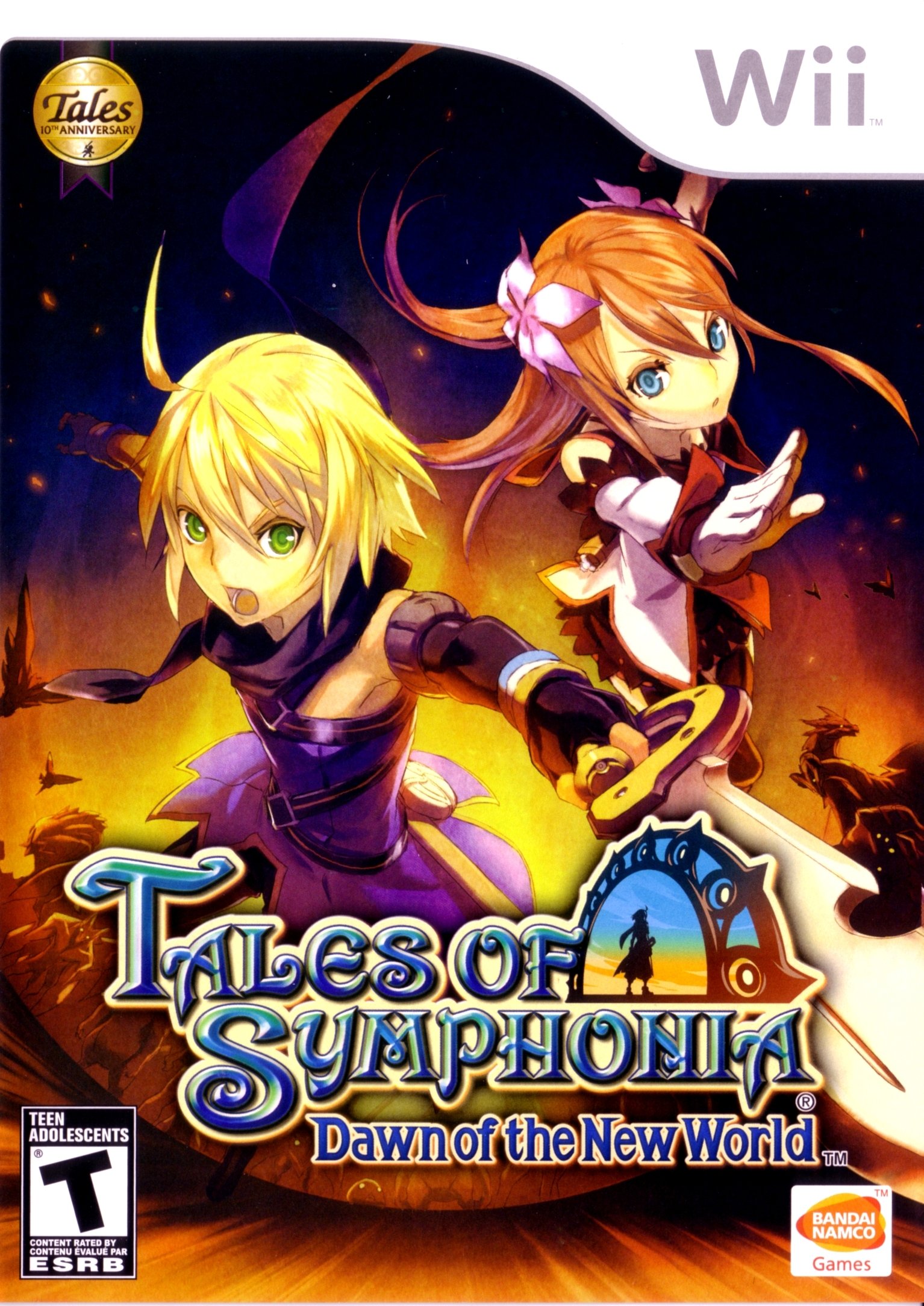 video game Tales of Symphonia : Dawn of the New World Image