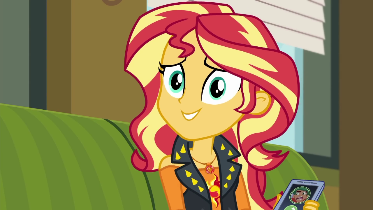 Timber Spruce Sunset Shimmer TV Show My Little Pony: Equestria Girls Image