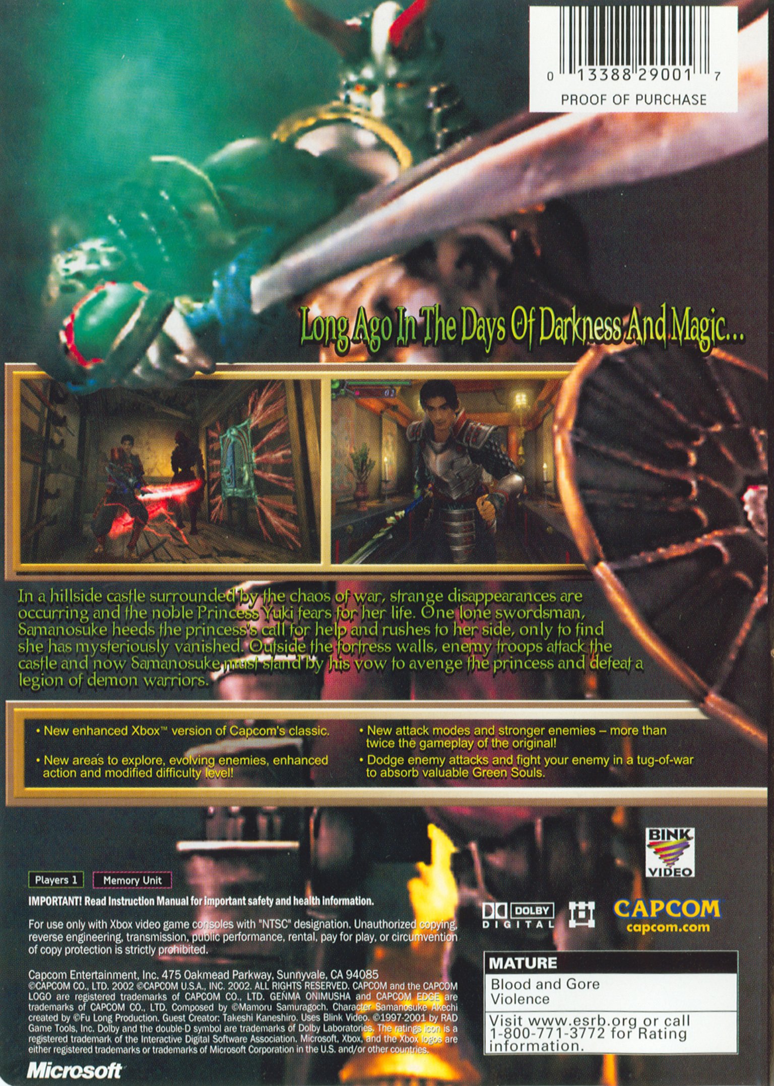 video game Genma Onimusha Image