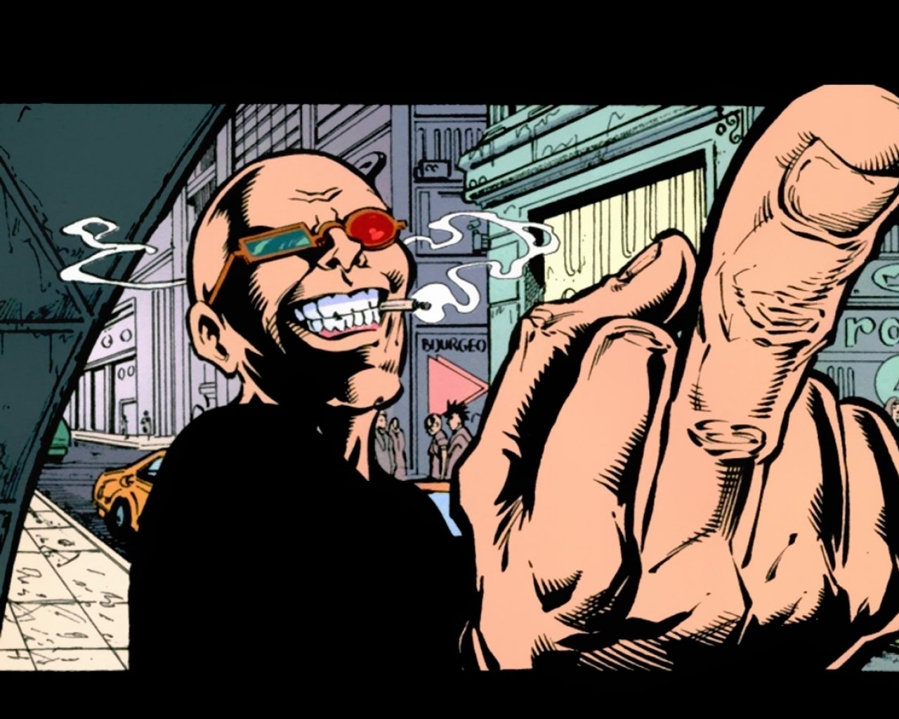 Spider Jerusalem Comic Transmetropolitan Image