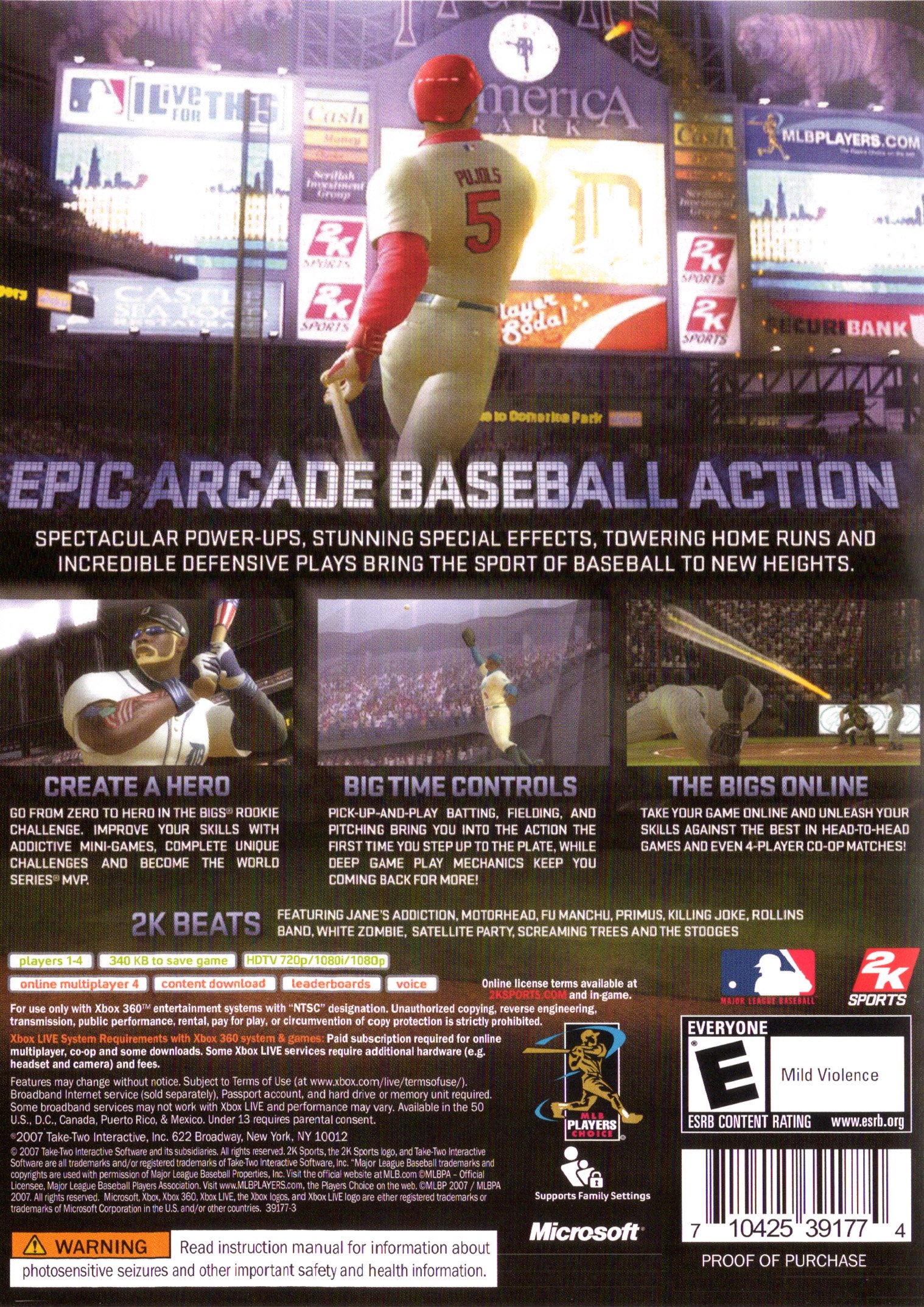video game The Bigs Image
