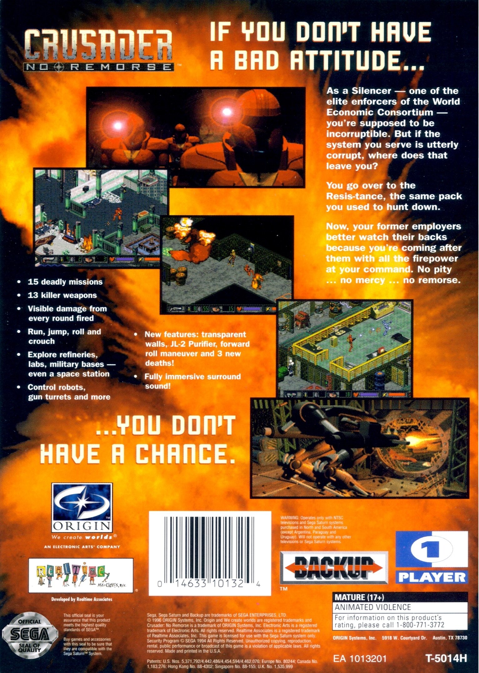video game Crusader: No Remorse Image