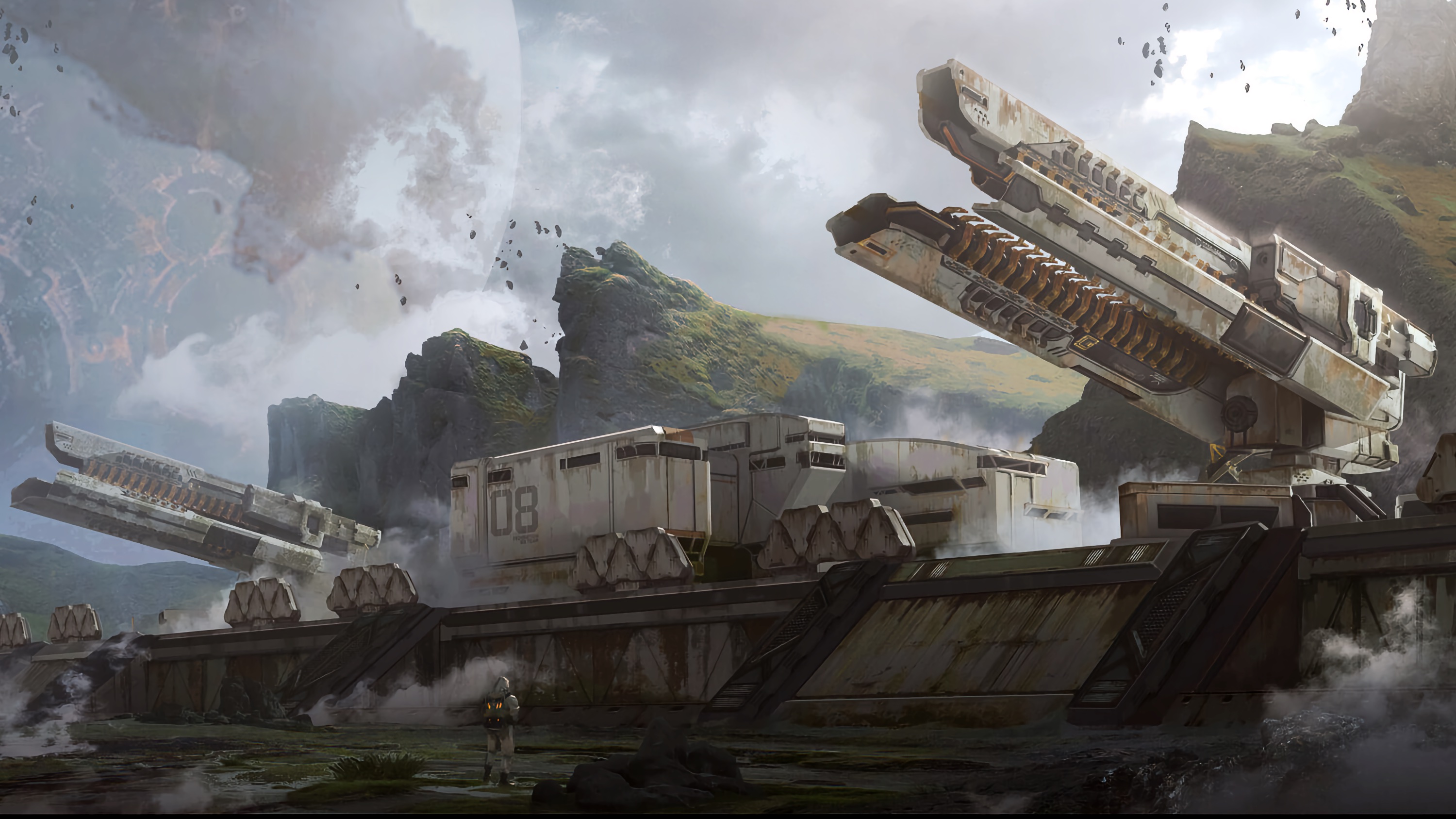 Sci Fi Building Picture by Yixin Zhao