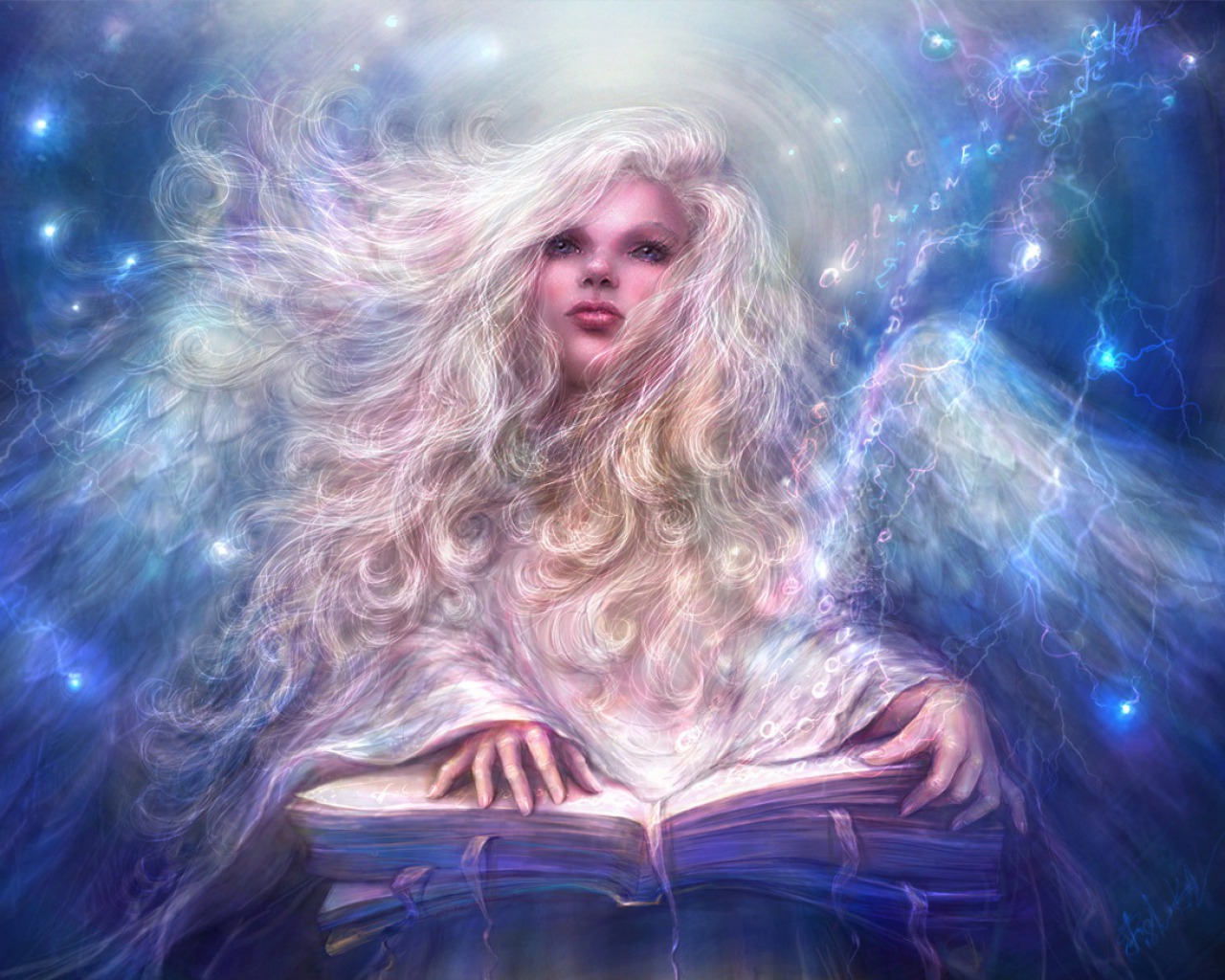 Fantasy Angel Picture by Alena Klementeva