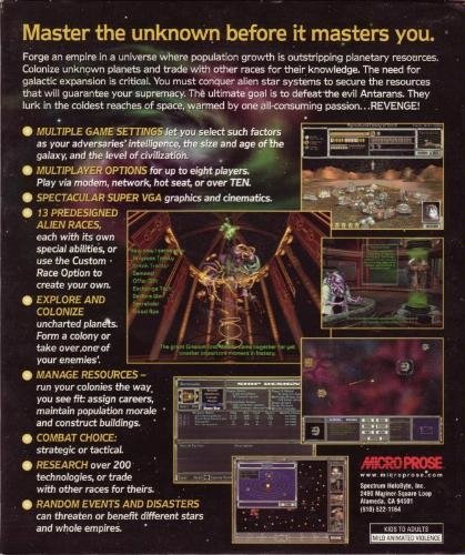 video game Master of Orion 2 Image