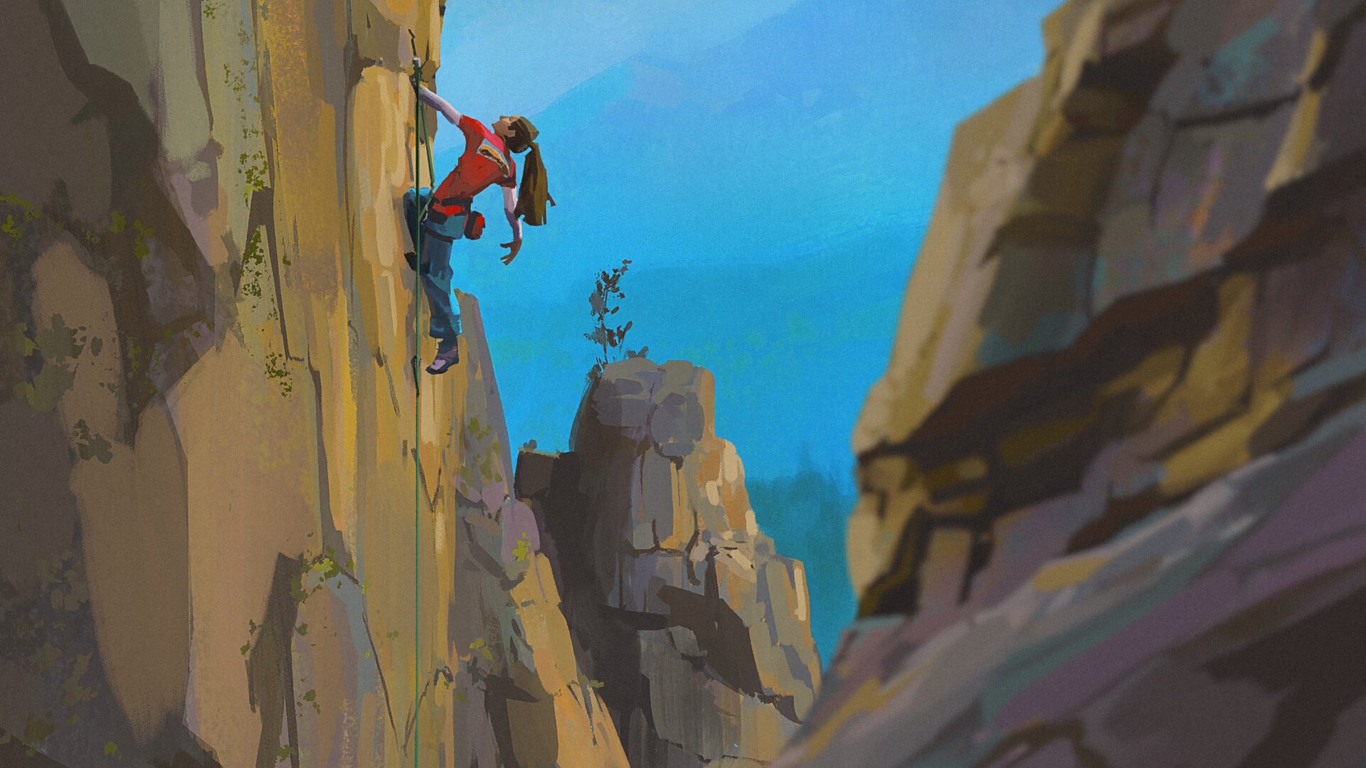 climbing Sports Image
