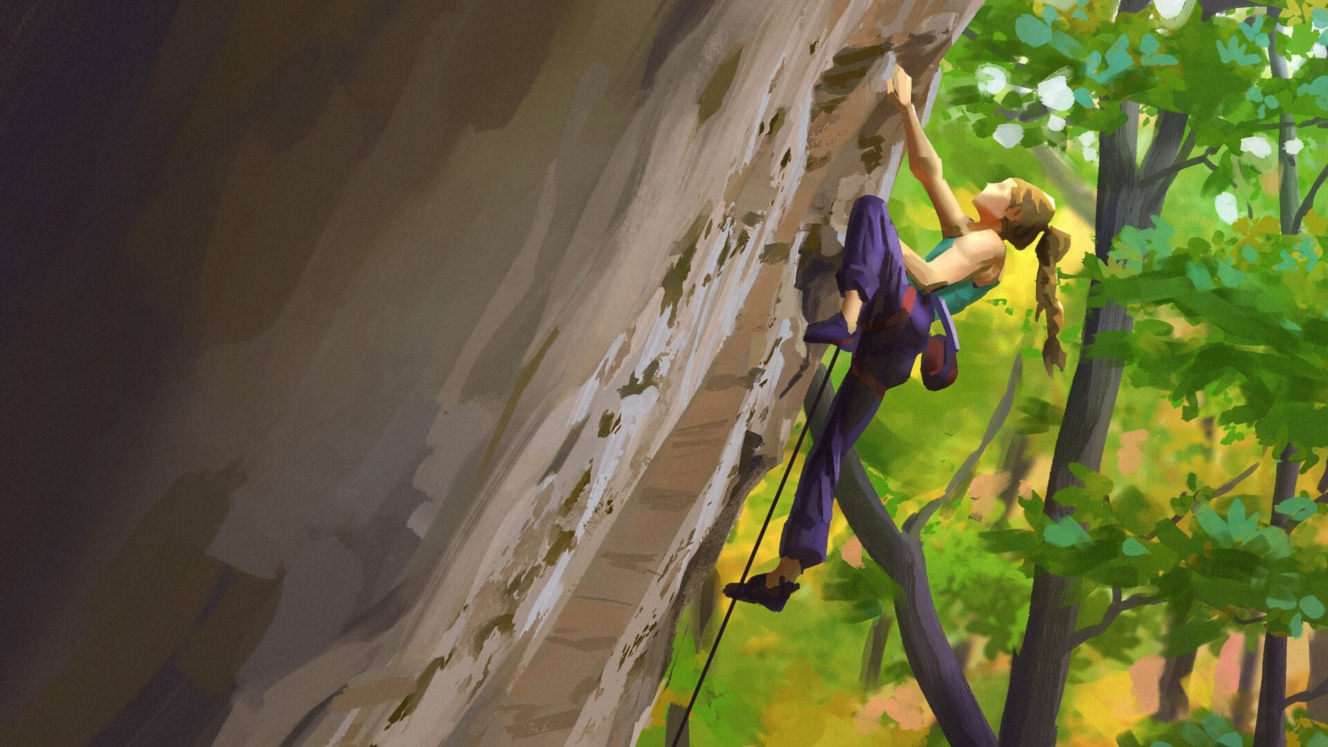 climbing Sports Image