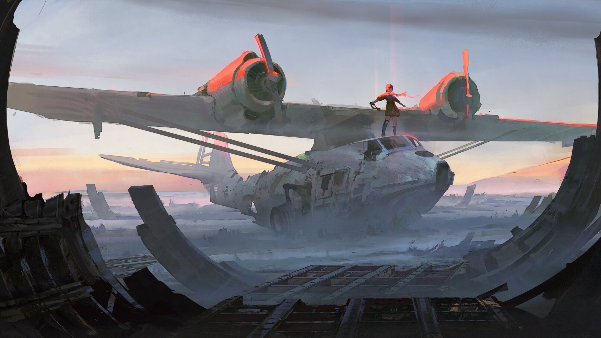 Sci Fi crash Image