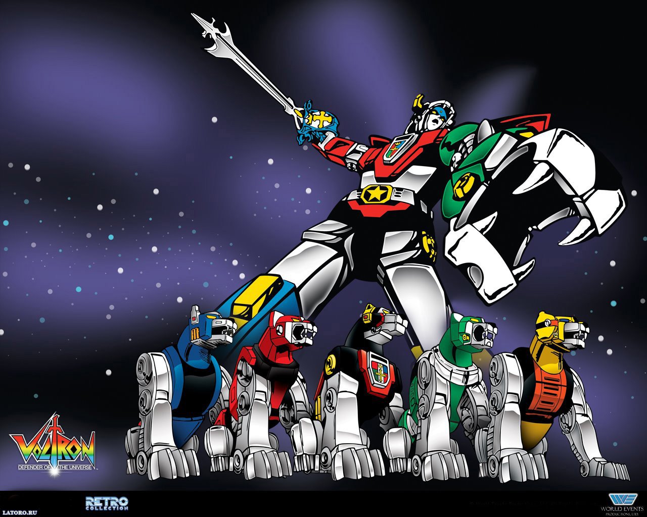 Voltron Anime Voltron: Defender Of The Universe Image