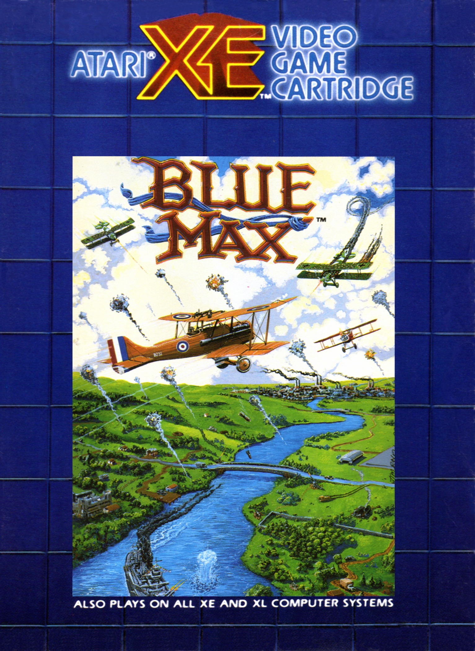 Blue max. Blue Max (Video game). Игра про синего Макса.