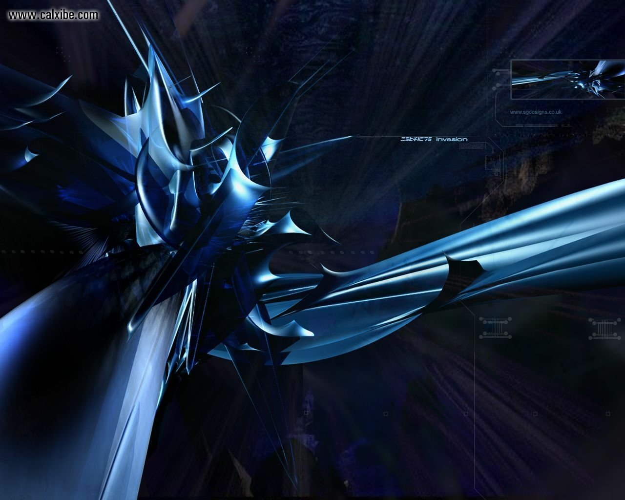 Abstract invasion Image