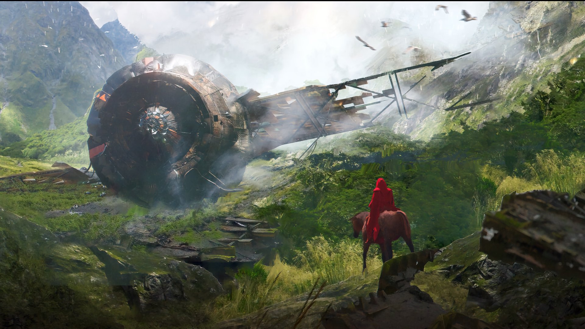 Sci Fi crash Image
