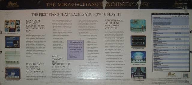video game Miracle Piano Teaching System, The Image