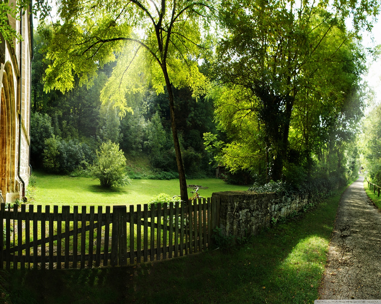 Beautiful pathway