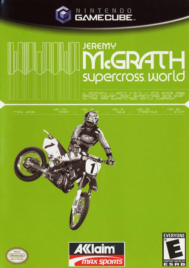 Jeremy McGrath Supercross World Picture