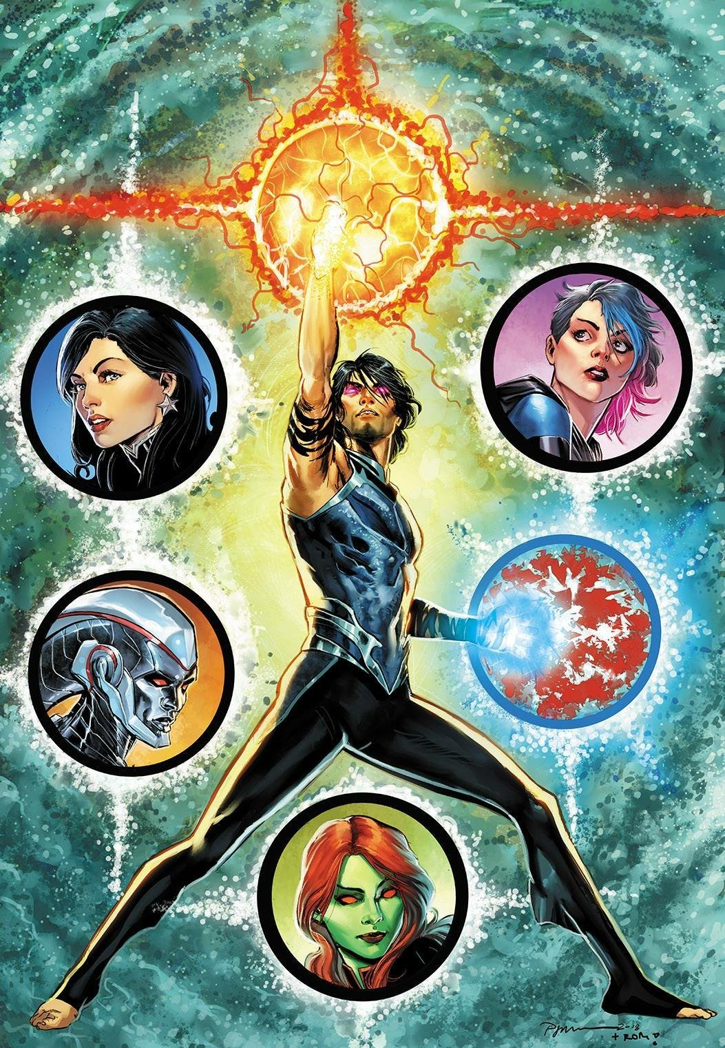 Natasha Irons Bluebird (DC Comics) Harper Row Donna Troy Miss Martian Garth (DC Comics) Tempest (DC Comics) Comic Teen Titans Image