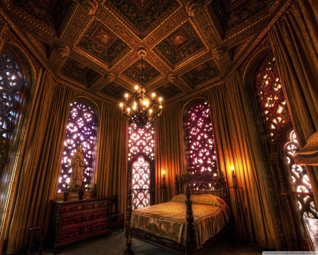  Castle bedroom