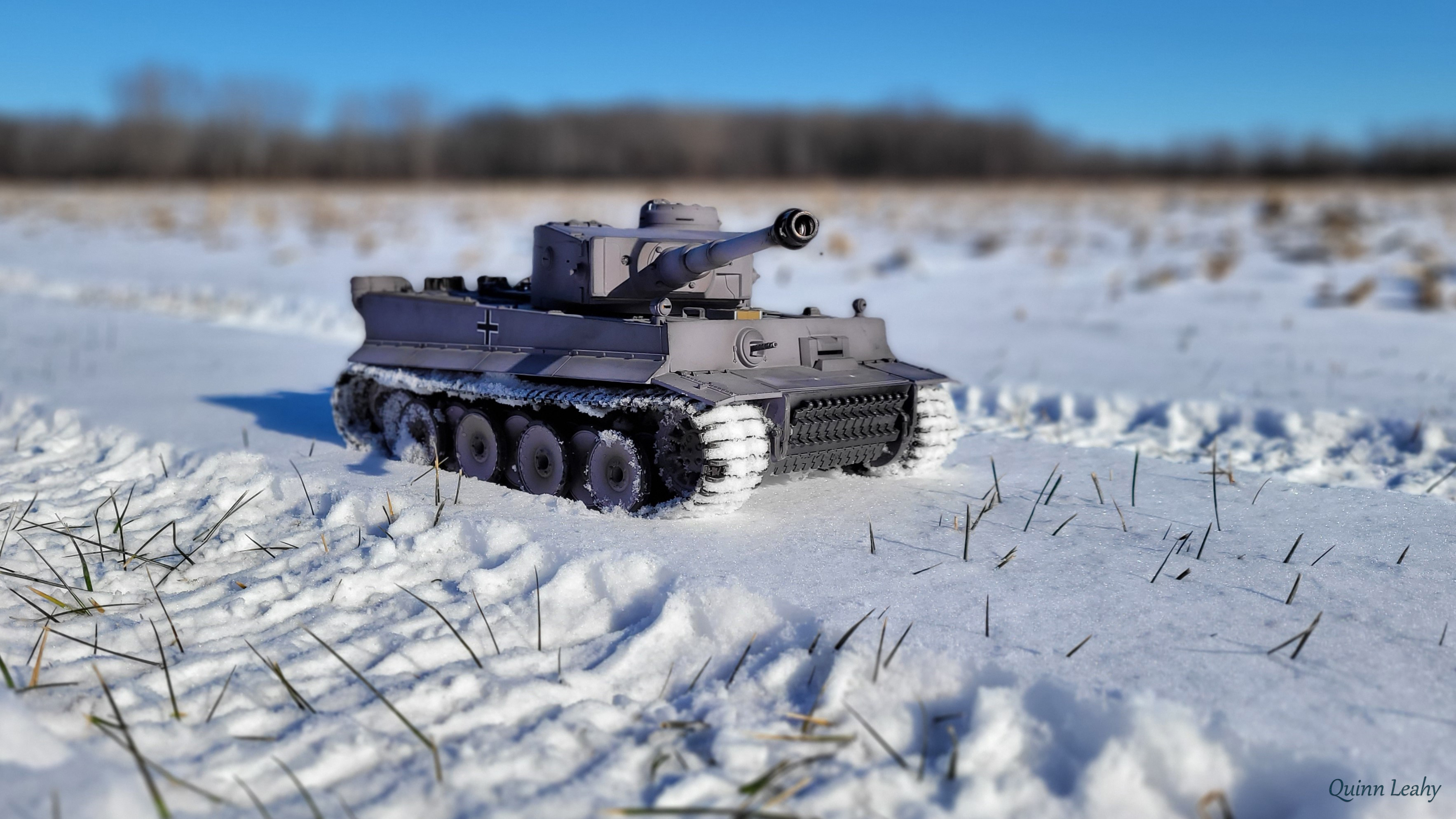 A Snowy Tiger by Sentry_gunner