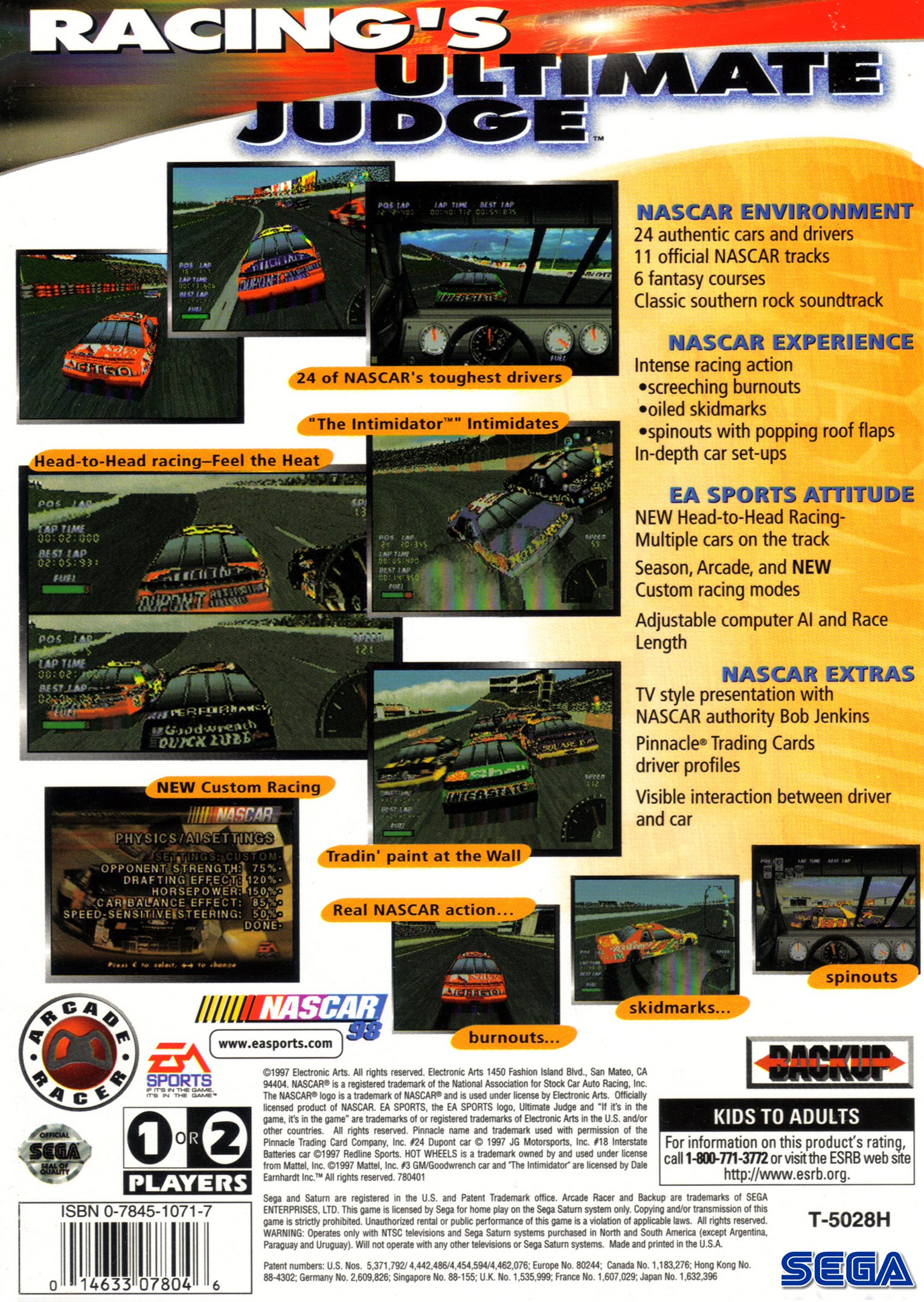 video game NASCAR 98 Image