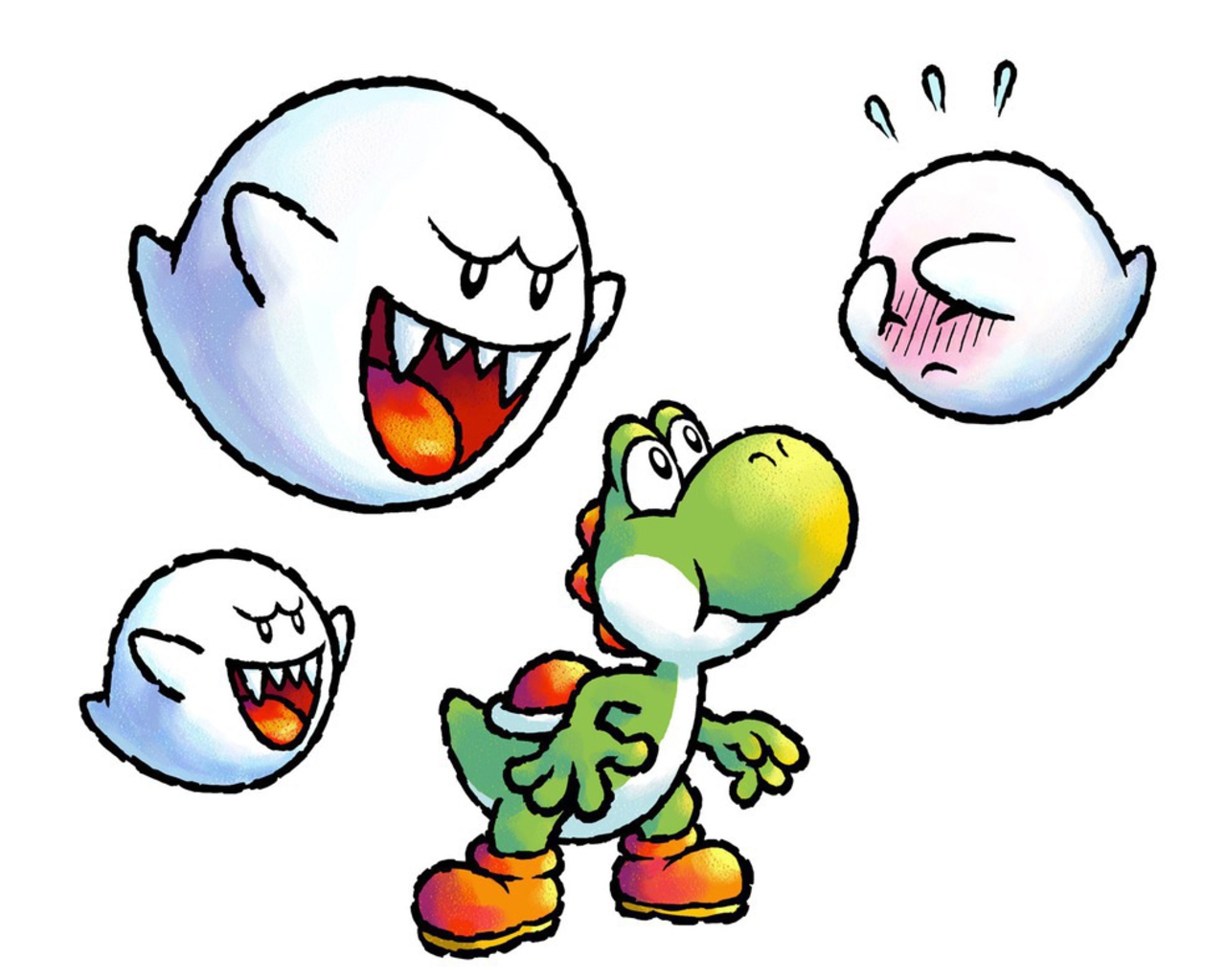 Yoshi Topsy-Turvy Picture