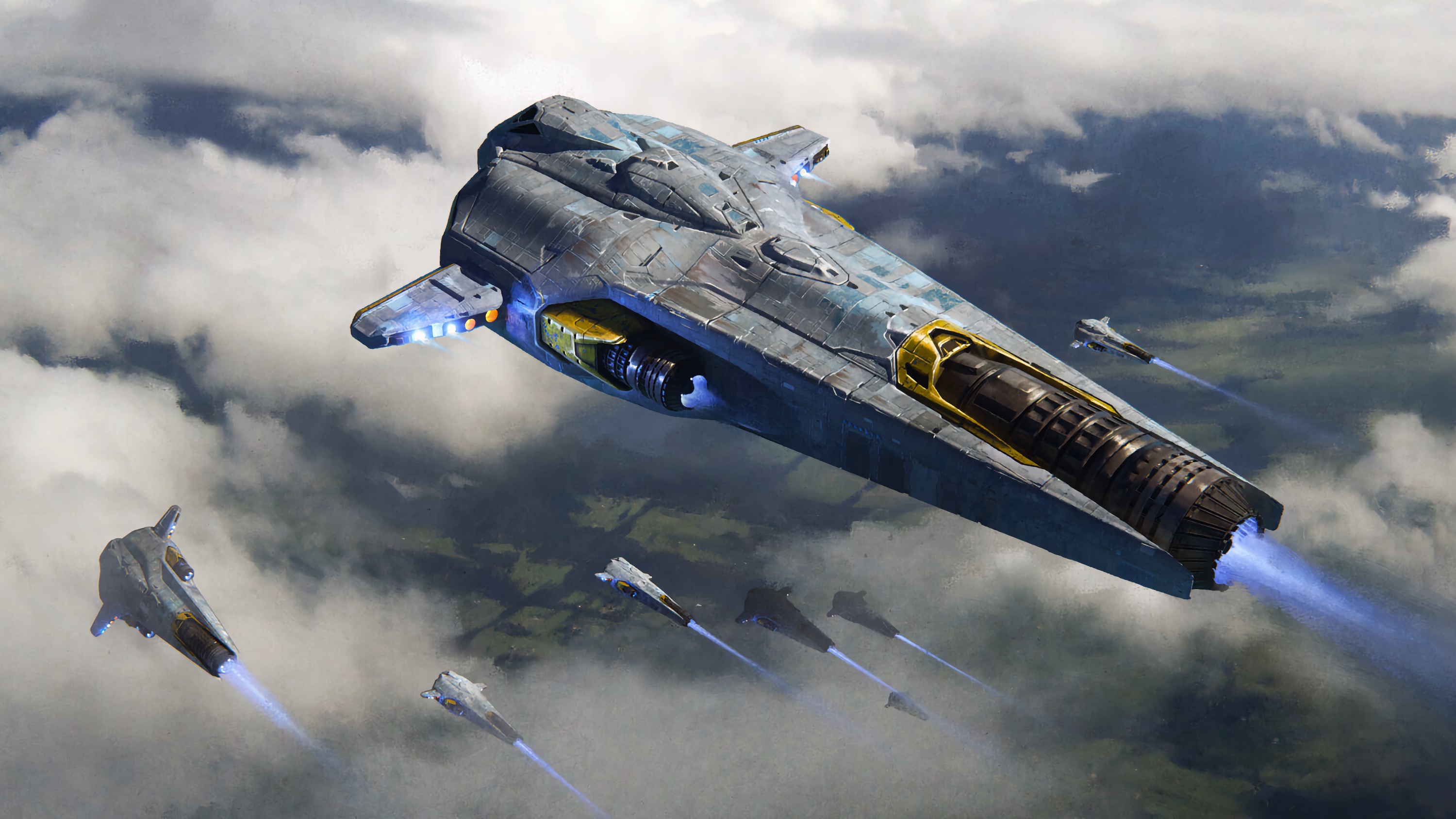 Download Sci Fi Spaceship Image