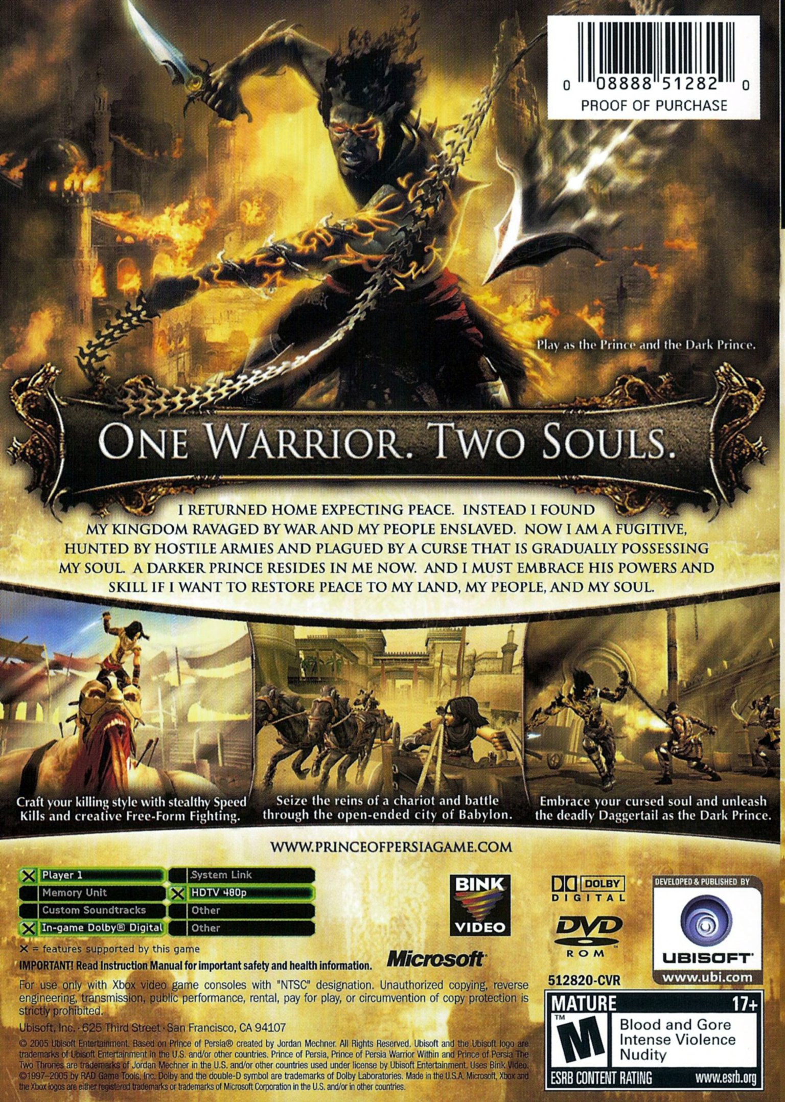 video game Prince of Persia: The Two Thrones Image