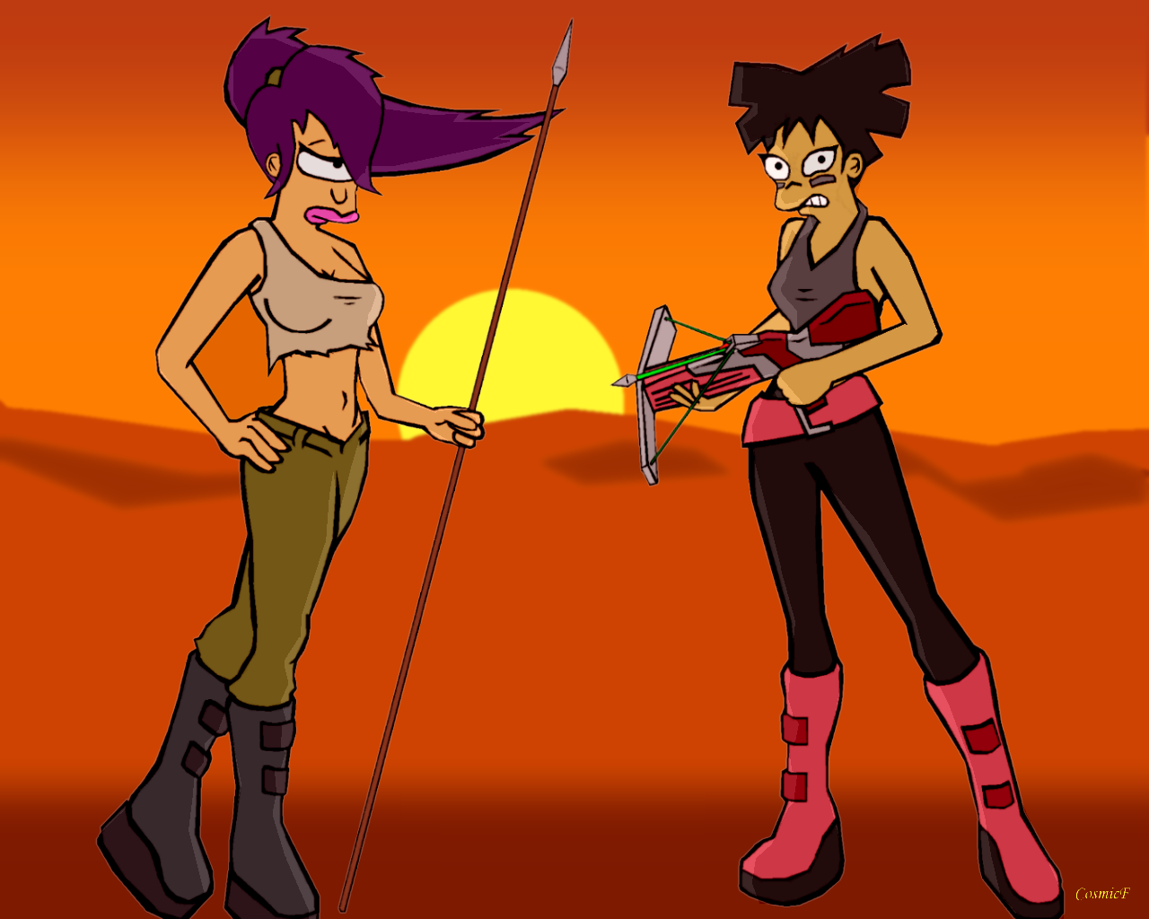 Amy Wong Leela (Futurama) TV Show Futurama Image