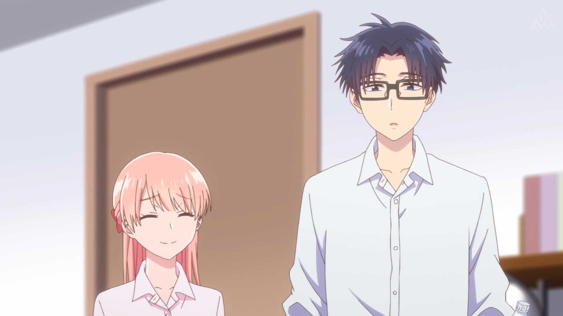 Hirotaka Nifuji Narumi Momose Anime Wotaku ni Koi wa Muzukashii Image