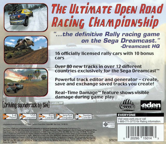 video game Test Drive V-Rally Image