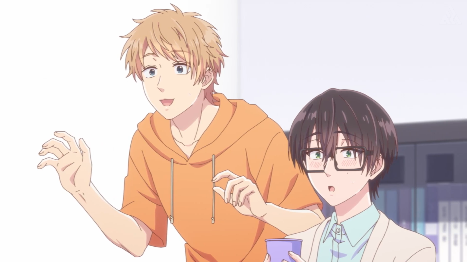 Kou Sakuragi Naoya Nifuji Anime Wotaku ni Koi wa Muzukashii Image