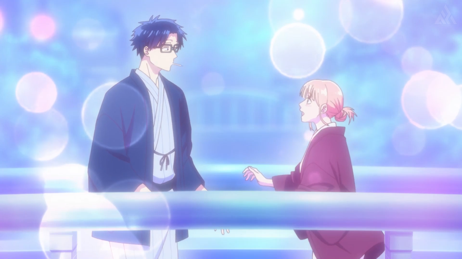 Narumi Momose Hirotaka Nifuji Anime Wotaku ni Koi wa Muzukashii Image