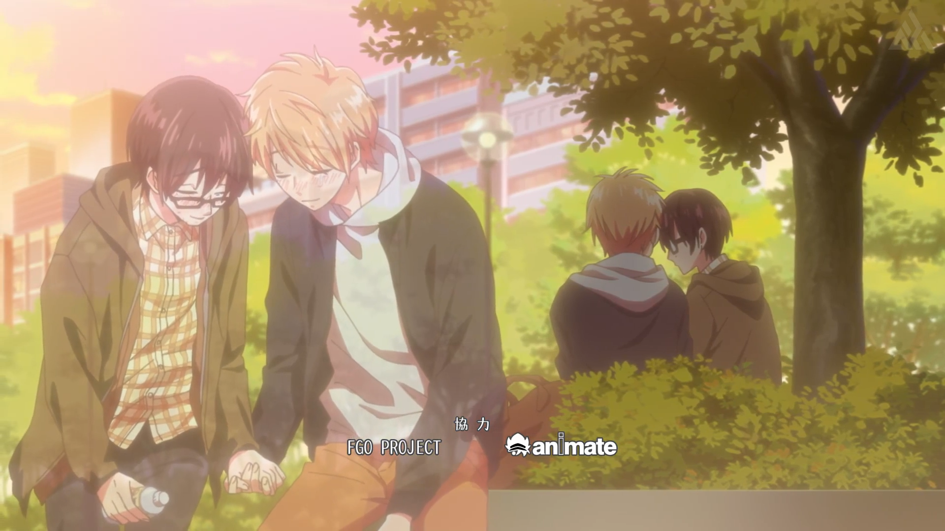 Naoya Nifuji Kou Sakuragi Anime Wotaku ni Koi wa Muzukashii Image