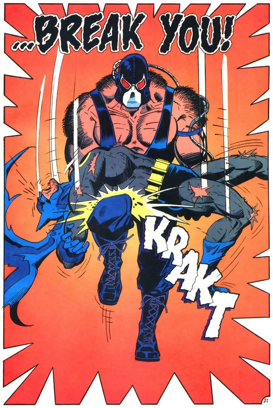  &quot;I wondered what would break first your Spirit or your BODY&quot;- Bane
