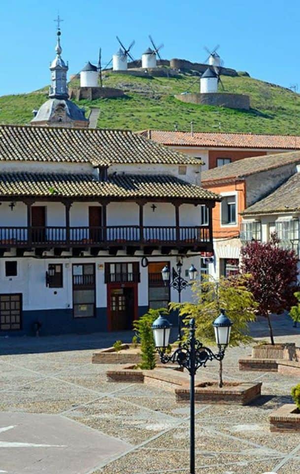 Molinos manchegos de Consuegra, Toledo (Spain)