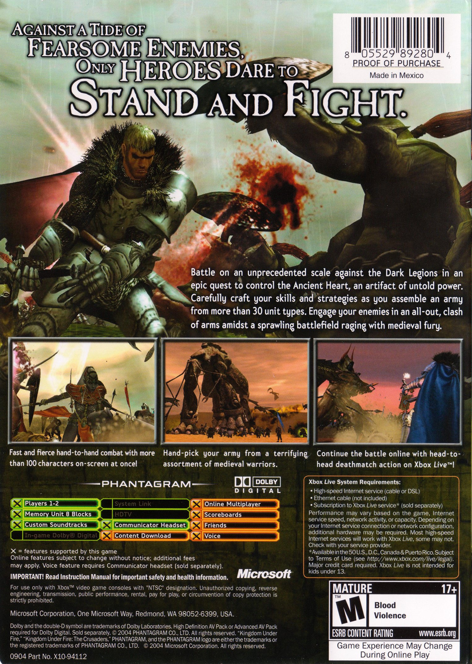 video game Kingdom Under Fire: The Crusaders Image