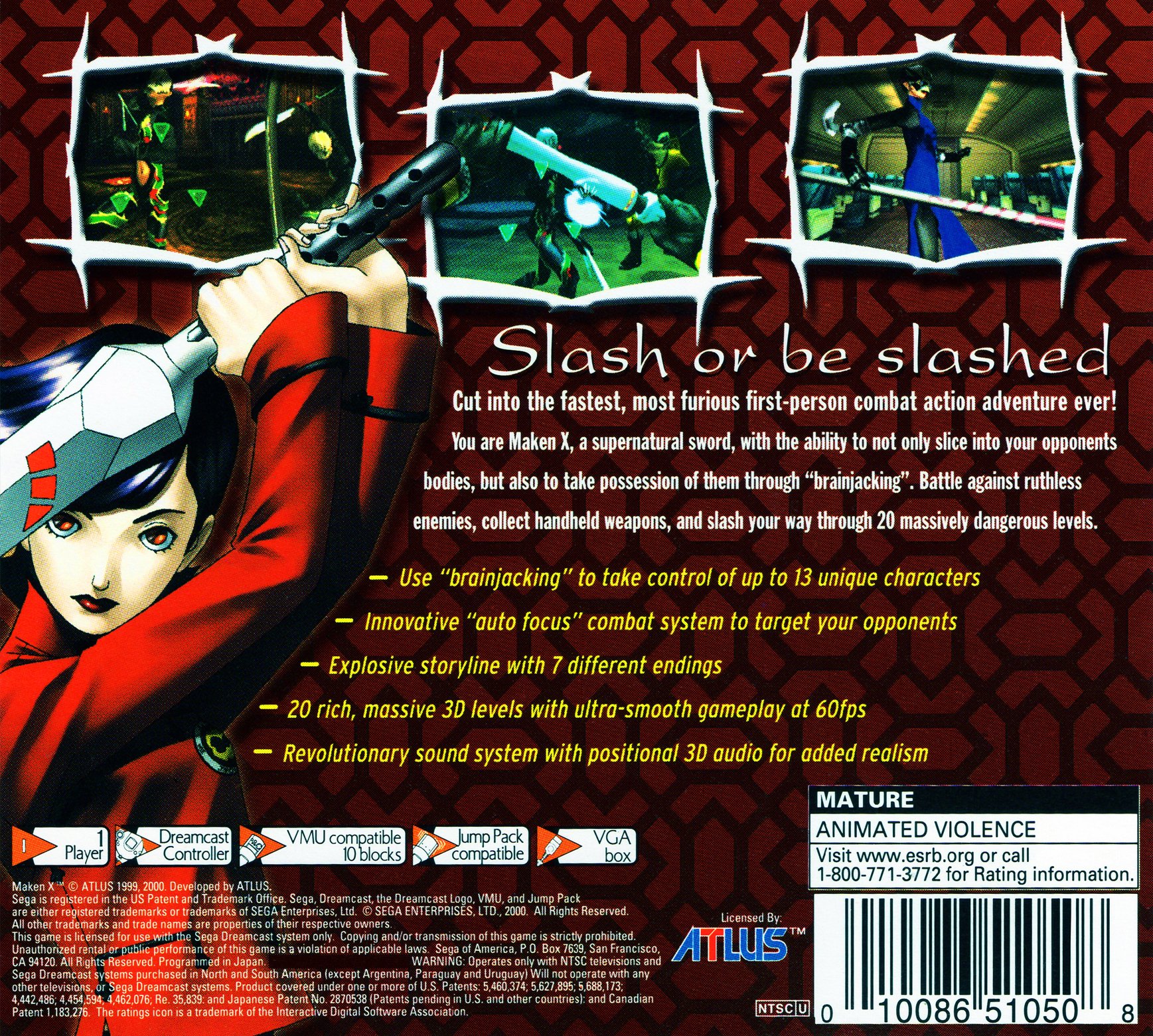 video game Maken X Image