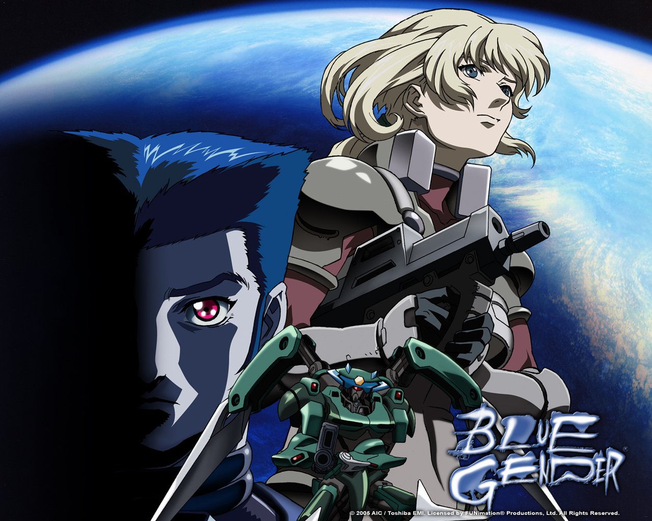 Anime Blue Gender Image