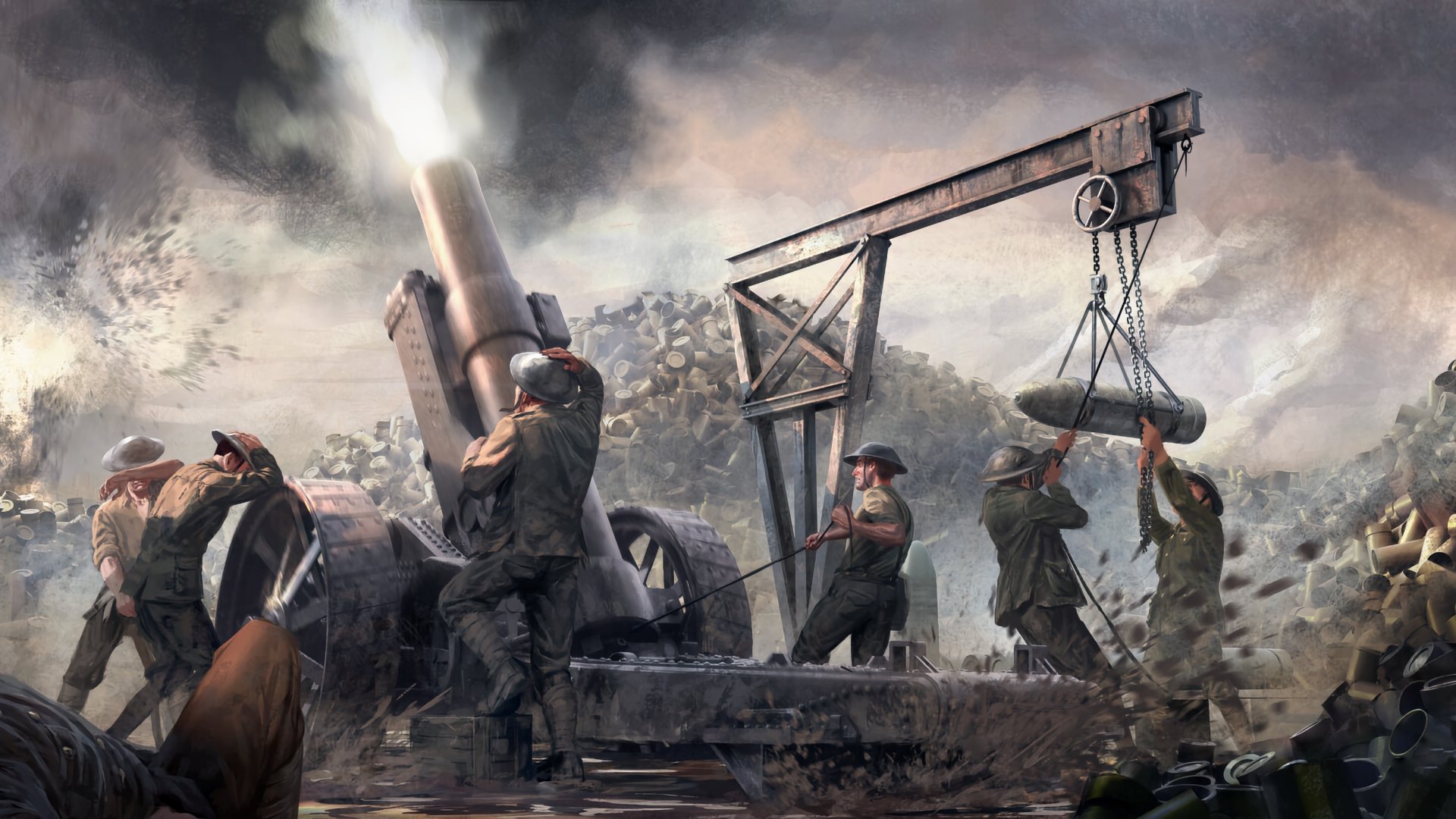 military mortar Image