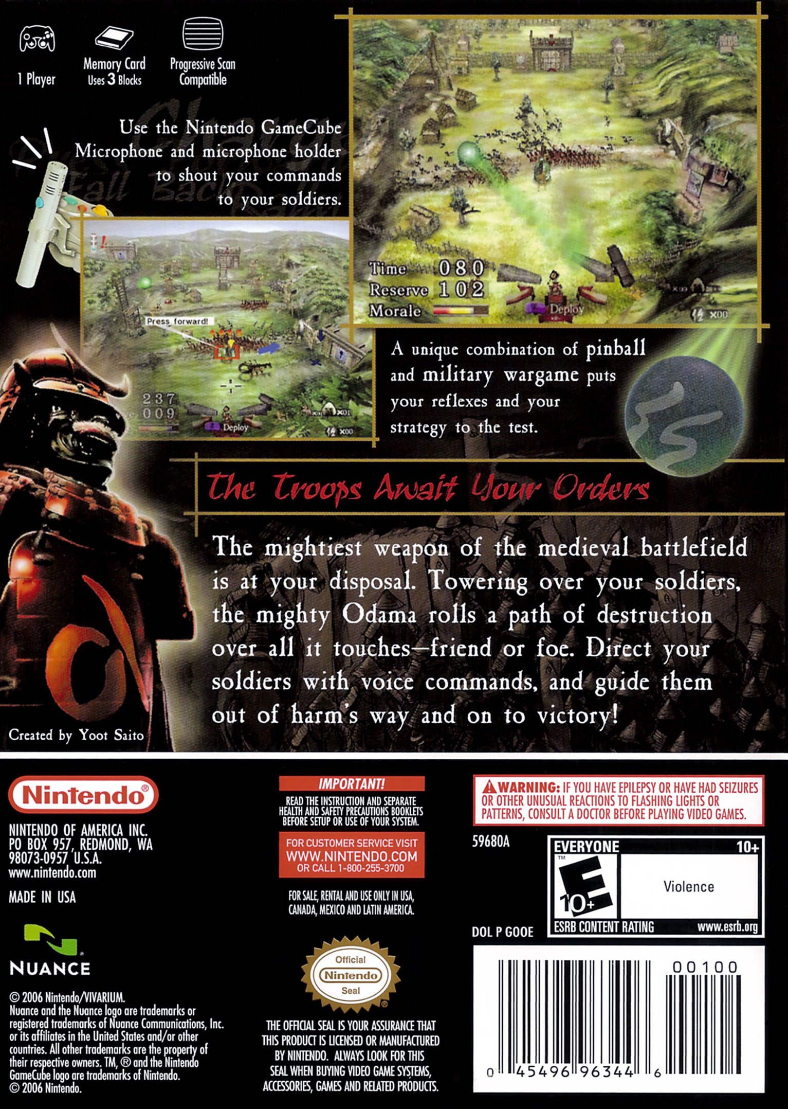 video game Odama Image