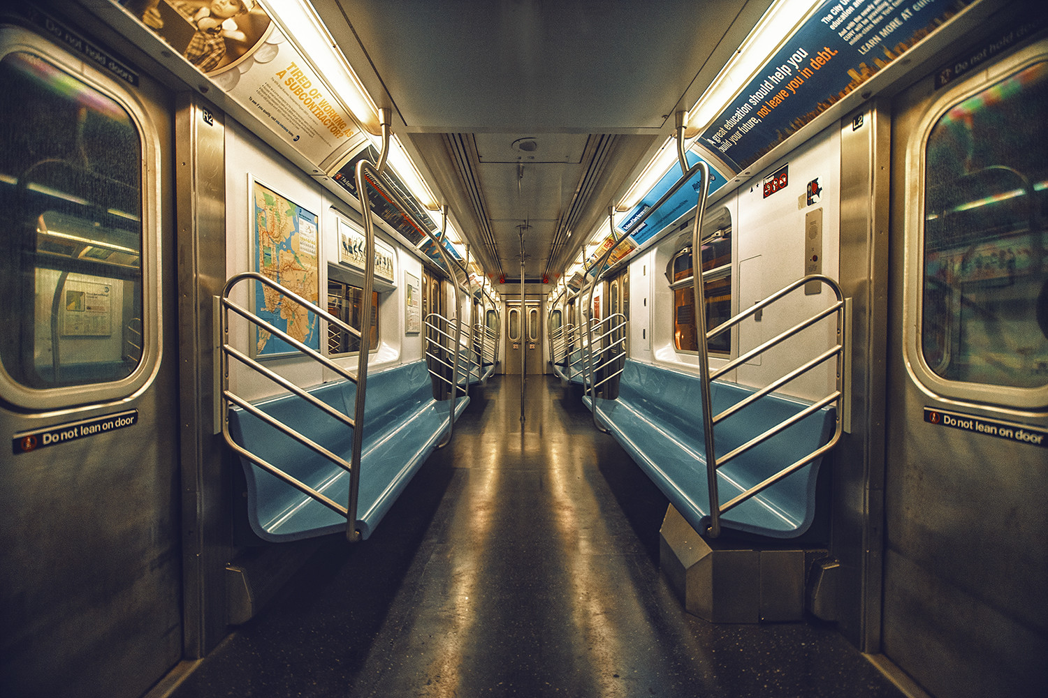 Subway Symmetry by 36D View - Image Abyss