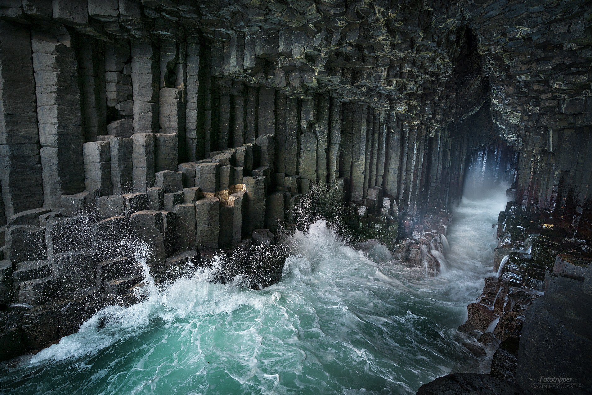 Fingals Cave on the Isle of Staffa by Gavin Hardcastle