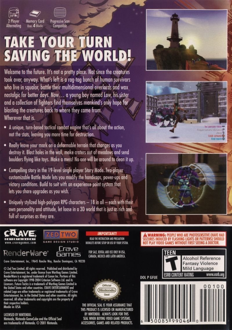 video game Future Tactics: The Uprising Image
