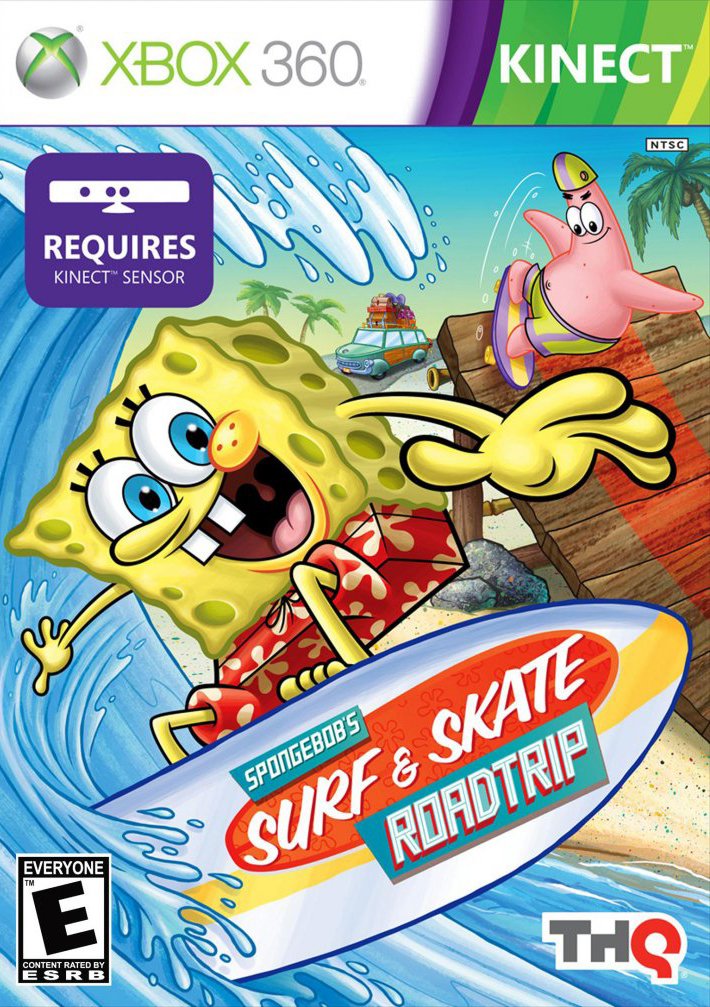 video game SpongeBob's Surf and Skate Roadtrip Image