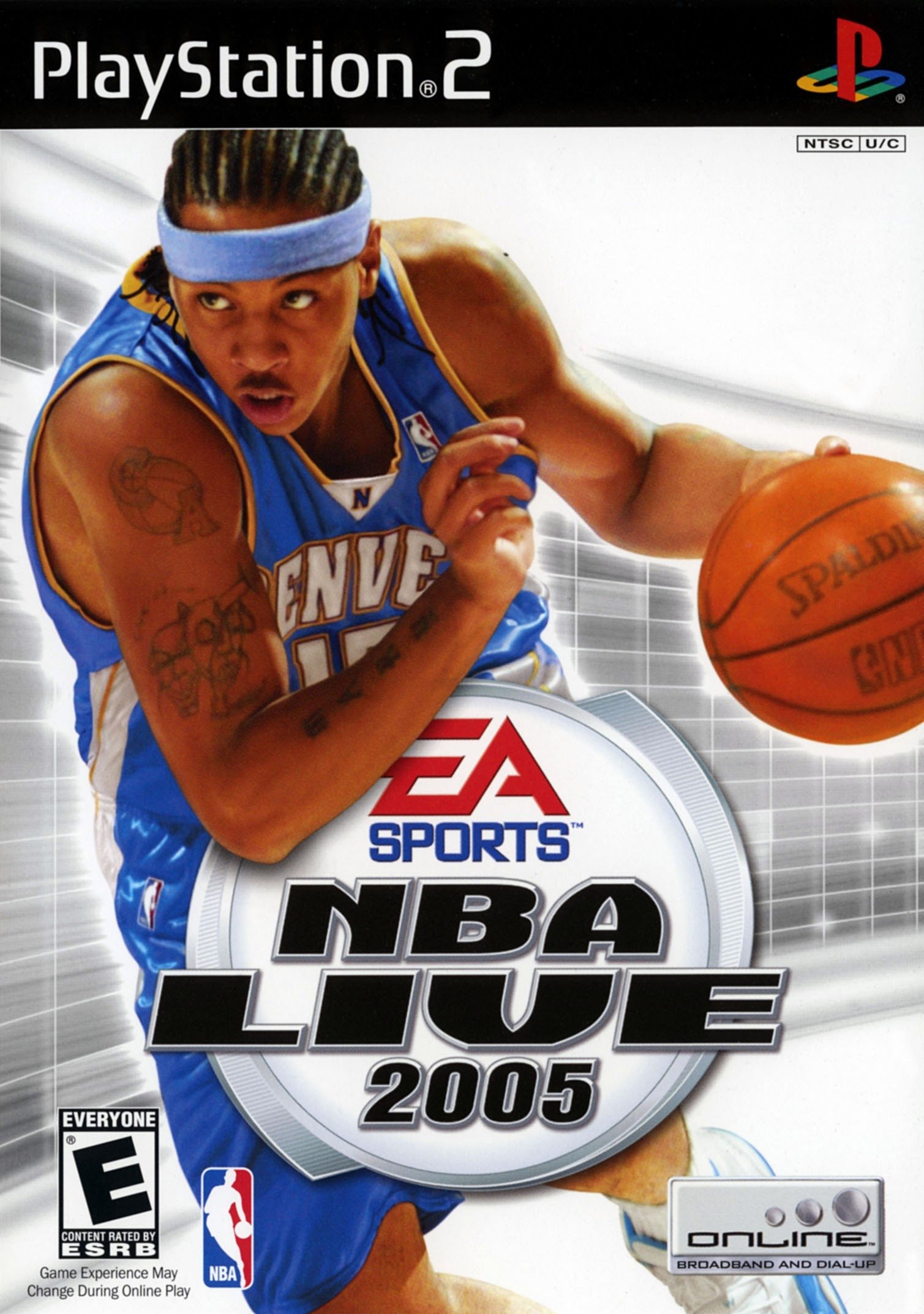 video game NBA Live 2005 Carmelo Anthony Image
