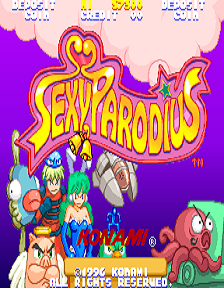 video game Sexy Parodius Image